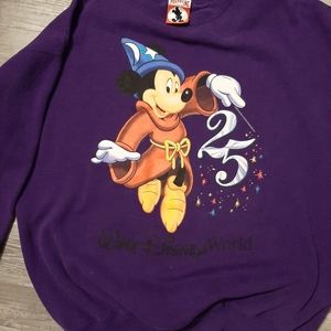 Vintage Disney World 25th Anniversary sweatshirt